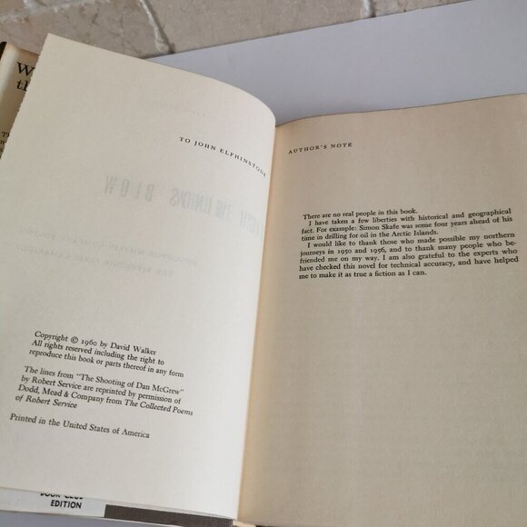 1960s Where the High Winds Blow Book Hardcover David Walker Canadian Author BCE - Picture 5 of 9